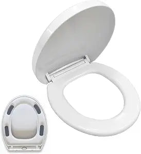 MinShaToilet Seat Soft Close with Quick Release Easy Install
