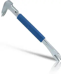 Bates- Cats Paw Nail Puller, 12 Inch, Carbon Steel Nail Puller Tool with Anti-Slip Grip, Cats Paw Pry Bar, Catspaw Tool