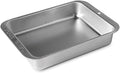 Nordic Ware Naturals Compact Rectangular Pan - Natural Uncoated Aluminum, Toaster Oven and Broiler Safe