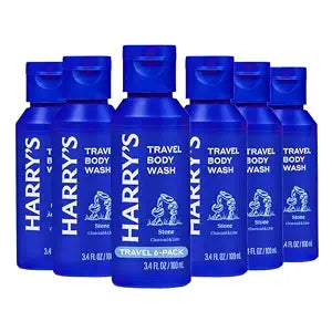 Harry's Travel Size Men's Body Wash - Stone - 3.4 fl oz (6 Pack)
