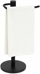 Top-spring Hand Towel Holder Stand Stainless Steel Free with Heavy Base