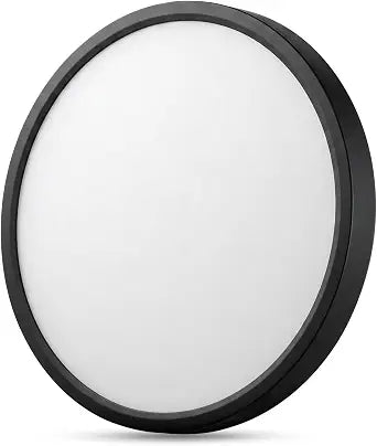 19.3 Inch LED Flush Mount Ceiling Light,46W,4800LM,3CCT(Black)