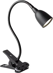 Newhouse Lighting NHCLP-OL-BK Olivia Dimmable and Color Temperature Changing Clamp Light Desk Lamp Black
