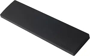 Silicone Wrist Rest for Keychron K10 Pro / K10 Max/ K10 HE / Q6 / Q6 Pro / Q6 Max / Q6 HE / V6 / V6 Max, 17.6" Non-Slip Palm Rest, 100% Full-Sized Mechanical Keyboards Support with Typing Pain Relief
