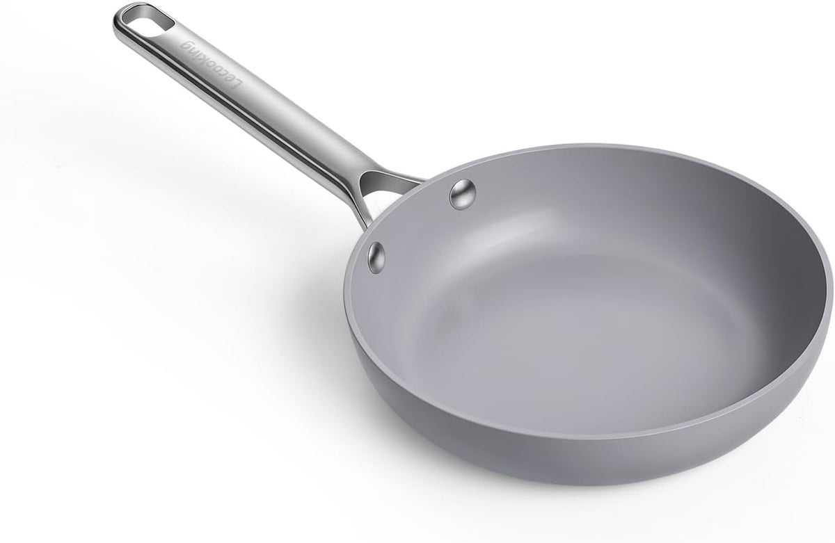 Ceramic Nonstick Frying Pan, 8 Inch Skillet, Induction Ready