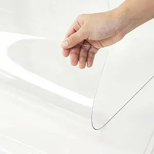 Warmstar Clear Table Cover Protector 14 x 24 Inch,1.5mm Thick Table Cover