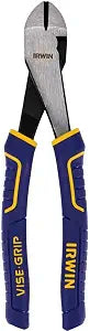 IRWIN VISE-GRIP Diagonal Cutting Pliers, 8", 2078308, nichel chromium steel