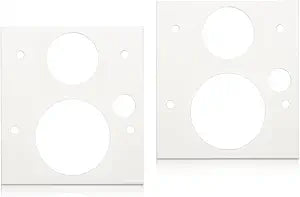 Pellet Stove Burn Pot Flange Gasket for Englander Pellet Stoves PU-BPG, Pellet Stove Gaskets Replacement for Englander Pellet Stove 25-PDVC, 25-PAF, 55-SHP25, 25-PDV, 25-PDVP, 2405J (2 Pack)
