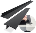 KindGa Silicone Stove Counter Gap Cover - 25 Inch Gap Filler 2 Pack Black