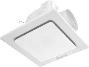 Bathroom Exhaust Fan, 118 CFM 1.0 Sone Quiet 10" Panel(7.8" Mount)