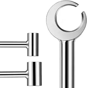 Door Hinge Adjustment, 14-19mm Excellent Quality Hinges Gap Adjusting Wrench, Door Tools Suitable for use in Fire Department, Supermarket and Household (Ergonomic, Durable and Reliable)