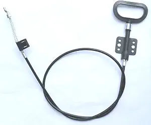 Alemon D-Ring 3.25 Inch Black Recliner Cable with Release Handle, Recliner Pull Cable Replacement Parts, Fits Ashley Lazy Boy