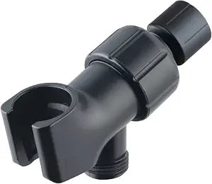 Kingston K170A0 Shower Arm Bracket with Hose Outlet, Matte Black