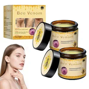 2Pcs Roli Bee Venom Skin Restoration Cream, Bee Venom Peptides Pro Comprehensive Cream, Firming and Hydrating Moisturizer for All Skin Types