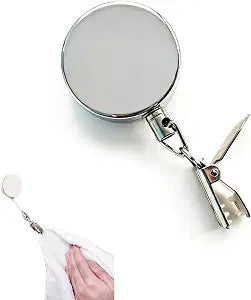 Retractable Hand Towels Holder with Clips Tie Cord Wall Mount Self-Adhesive Towel Hooks Small Bath Towel Reel Clips for Bathroom Hanging Small Towels Kitchen Towels Washcloths Quick Hand Drying
