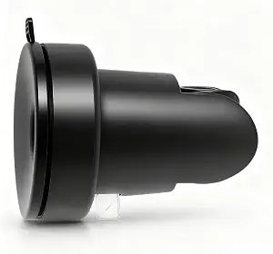 Handle held Shower Head Holder Suction Cup - Retachable - 5 Positions Adjustable - Bathroom Wall Mounted Shower Hose Holder - (Matte Black)