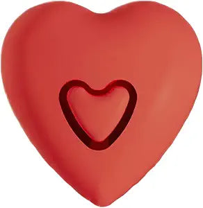 Mini Love Heart Duvet Clips to Hold Comforter Inside, Cute Bed Sheet Pins to Secure Inserts, 8 Pack(Red)