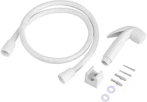Toilet Bidet, Bathroom Bidet Toilet Wall Mounted Shower 38.2inch Pipe Handheld Bidet Spray Sprayer Sprayer Shattaf Kit, Body Cleaner Tool, for Bathroom Toilet