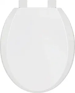 PROFLO PFTSHEC1000 Round Closed-Front Toilet Seat with Quick Release and Lid - White