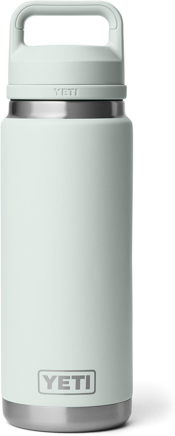 YETI Rambler 26 oz Bottle, Leakproof, Vacuum Insulated, Stainless Steel with Chug Cap, Ridgeline