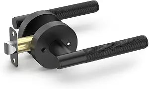 Asidrama 1 Pack Matte Black Passage Interior Door Handles