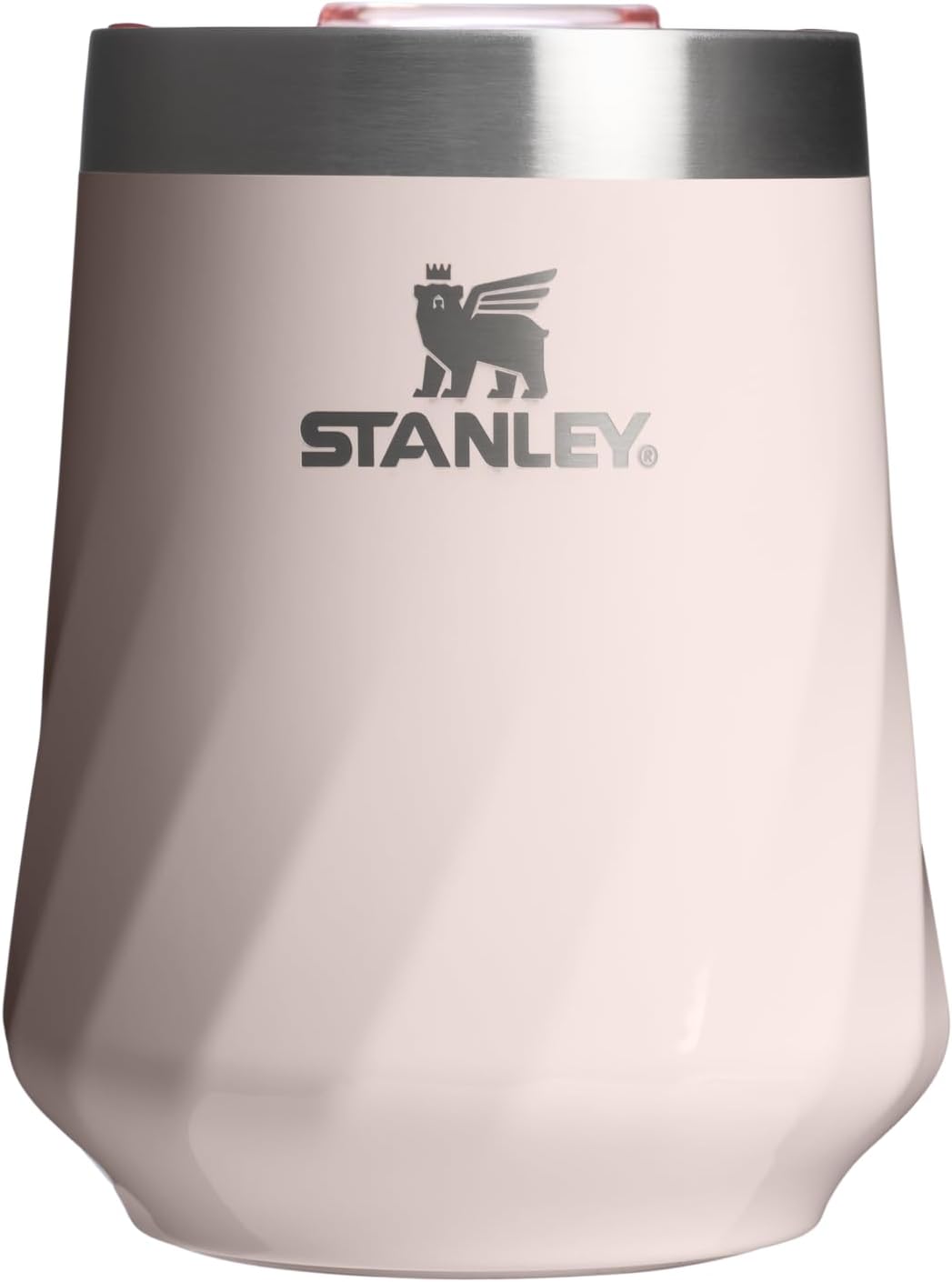 STANLEY Reserve Wine Tumbler with Lid, 11 oz, Rose Quartz Gloss