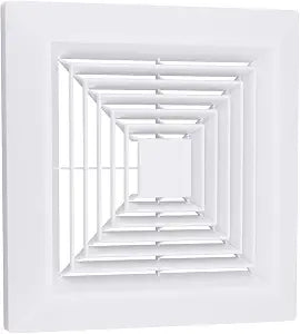 12"x12" Fan Grille Cover with Spring for Broan-NuTone Bathroom Vent Fans