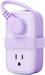 NTONPOWER Travel Power Strip,Travel Essentials Cruise Approved Power Strip