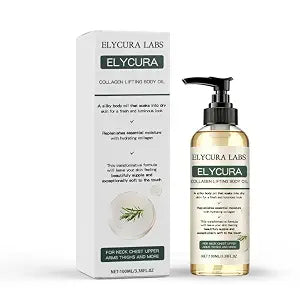 Collagen Lifting Body Oil, Firming Hydrating Body Oil with VitaminE，Quick-absorbing Shower Body Oil For Women 3.38 Fl.oz