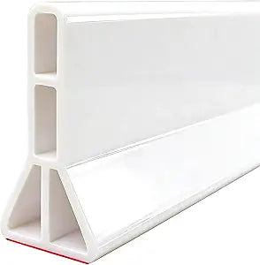 3" High Collapsible Shower Threshold Water Dam 39in Shower Water Splash Guard Shower Barrier Water Stopper To Keep Water In Shower Dry And Wet Bathroom