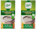 Ball Regular Mouth Lids with Bands,12 Lids with Bands per Pack (2-Pack)