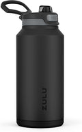 ZULU Powerfill Pro 64oz Stainless Steel Sip or Chug Water Bottle, Black