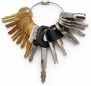 19PCS Utility and Equipment Maintenance Key Set  FEO-K1, 1284x, 2642, E114, 84-16120, CAT74, A126, C415A, C420A, CH501, CH751, CH545, G391, 500K, Compatible with RV Compartments, Tool Boxes, Cabinets
