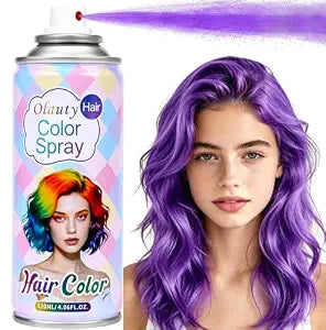 Purple Temporary Hair Color Spray for Kids Women Men,One-Day Hair Color Dye