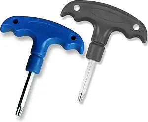 2 Pcs Golf Wrench Tool (T20 and T25) Golf Driver Tool Golf Accessories For Taylormade Adams RBZ Callaway Cobra Weights Driver Fairway Golf Club Wrenches Tools Shaft Adapter Sleeve