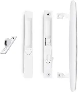 Sliding Glass Door Lock Handle, 6-5/8" H.C. Non-Keyed Night Lock