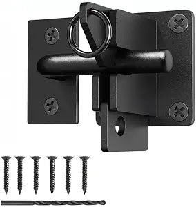 Heavy Duty Gate Latch for Wooden Fence Self Locking Gate Gravity Latch