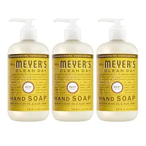 MRS. MEYER'S CLEAN DAY Liquid Hand Soap, Daisy, 12.5 fl oz, 3 Pack