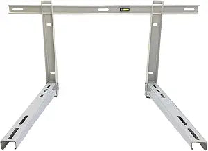 Appli Parts APAB-3160 Mini Split Wall Mount AC Unit Bracket, Heavy Duty Outdoor Support Up to 352 lbs, Fits 5000-36000 BTU Units, Level Cross Bar, Anti Vibration Pads, Full Install Kit