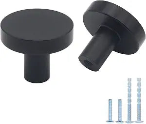 20 Pack Black Kitchen Cabinet Knobs, Dresser Knobs Drawer Handles