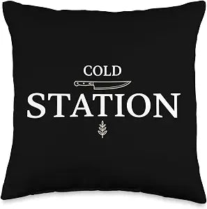 Garde Manger Cold Station Culinary Station Brigade Kitchen Throw Pillow