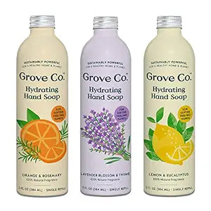 Grove Co. Gel Hand Soap Refill, Variety Pack, 3 x 13 fl oz