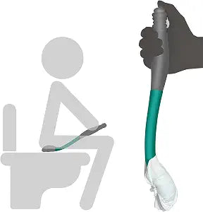 Butt Wiper Tool,15.7" Wiping Aid for Disabled, Overweight,Limited Mobility