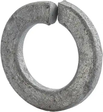 1/2 Split Lock Washer (50 Pack) Hot Dip Galvanized Steel, Meets ASME B18.21.1 by Makers Bolt