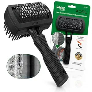 AC Coil Cleaning Brush & Fin Cleaner Comb for HVAC Evaporator & Condenser