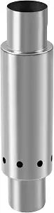 CHANGE MOORE 2.36in Secondary Combustion Chimney Pipe for Hot Tent Stove