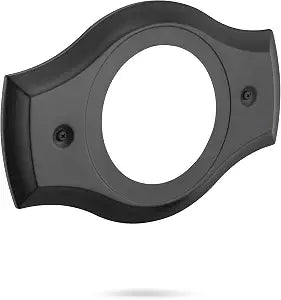 Renovation Shower Faucet Valve Cover Plate for Remodel from 2& 3 Handle Faucet to 5"-7" Diameter 1 Handle Trim Kit, Compatible with Any Brand Cover Plate (Matte Black)