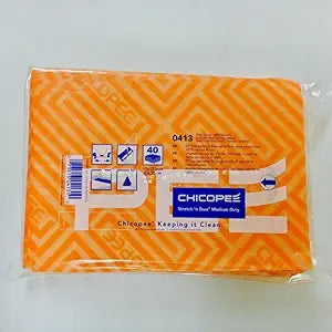 Pack of 40 Dust Clothes for Furniture, Printers, Electronics, No Spray Needed Chicopee 0413 Stretch 'n Dust, Medium Duty 17" x 12.6" Unfolded