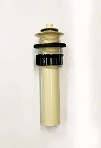 RV Bathroom Sink Pop-Up Drain Without Overflow for Recreational Vehicles, 5th Wheels, Campers, and Trailers - Features Easy Installation (Parchment (Beige))