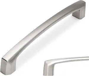 10 Pack 5 Inch Kitchen Cabinet Handles Brushed Satin Nickel Cabinet Pulls Silver Drawer Pulls Zinc Alloy Kitchen Hardware